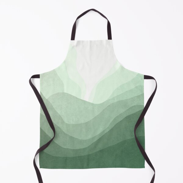 Item preview, Green wave landscape designed and sold by Miss-Belle.