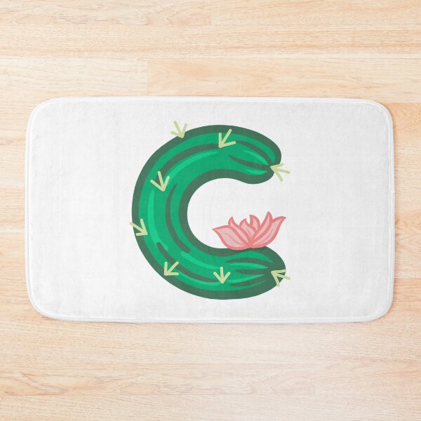 Item preview, C (Cactus Letter) designed and sold by Minaficent.