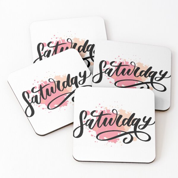 Item preview, Handwritten week days " Saturday " designed and sold by Timeless Ink.