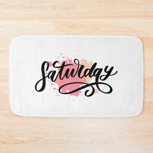 Item preview, Handwritten week days " Saturday " designed and sold by Timeless Ink.