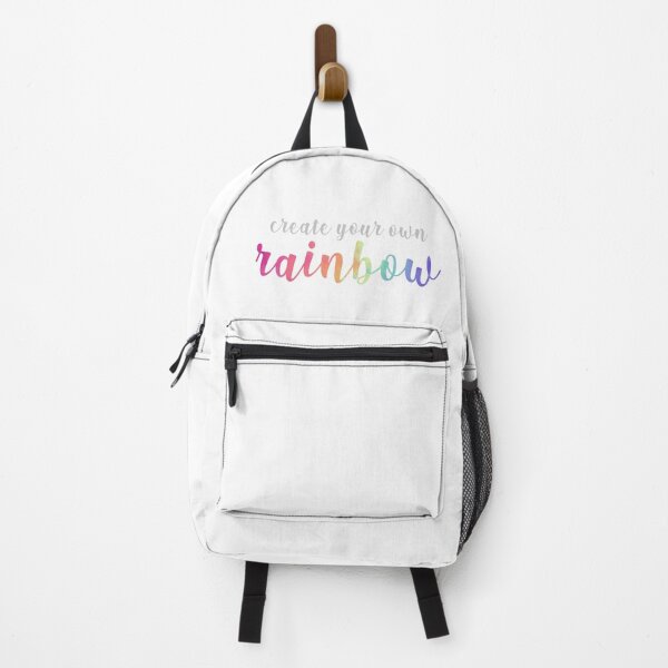 Item preview, Create Your Own Rainbow - Inspirational Calligraphy Quote designed and sold by box-of-colors.