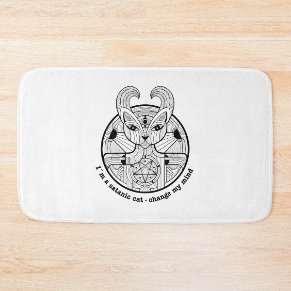 Item preview, Satanic Cat designed and sold by IllustByCloda.