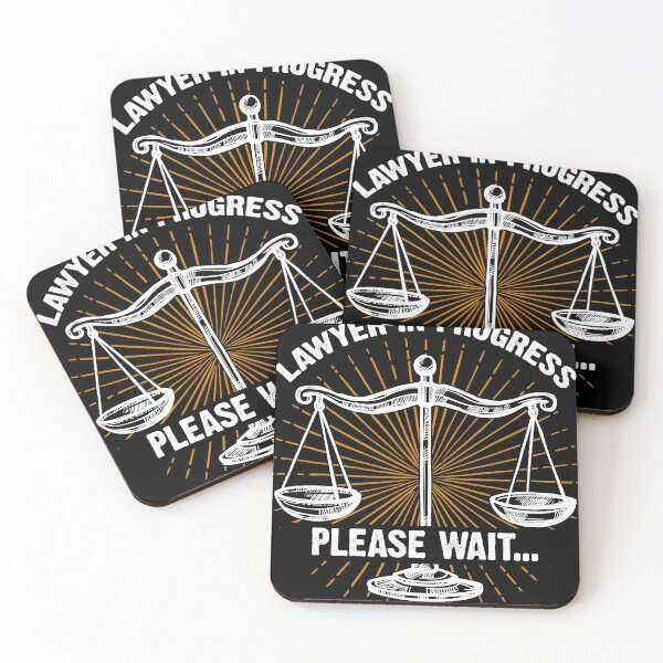 Item preview, Funny Lawyer in Progress Gift design | Law School Apparel design designed and sold by Lisbob.