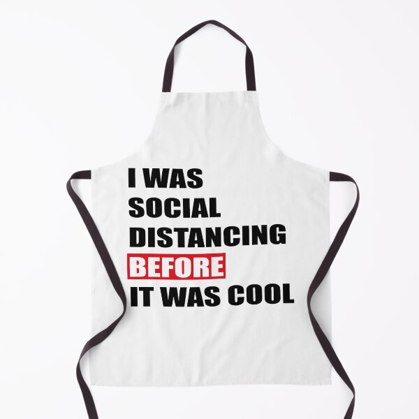 Item preview, i was social distancing before it was cool T-Shirt designed and sold by bestdesigns2020.