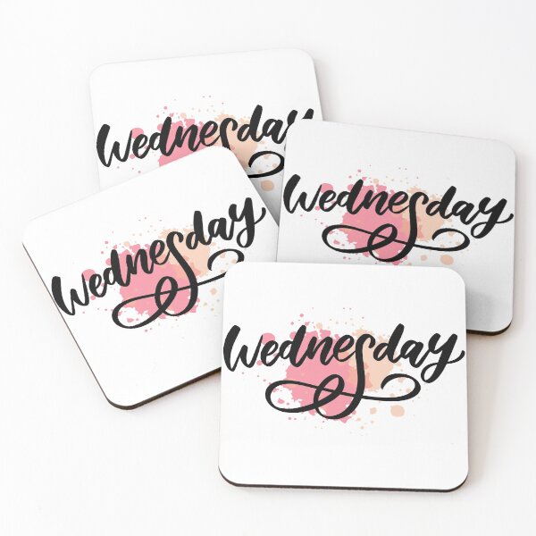 Item preview, Handwritten week days  Wednesday designed and sold by Timeless Ink.