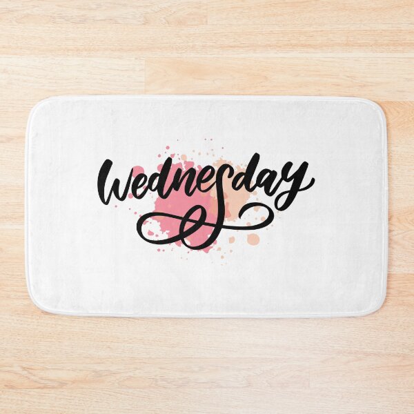 Item preview, Handwritten week days  Wednesday designed and sold by Timeless Ink.