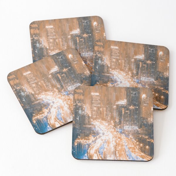 Item preview, Night City designed and sold by AM FineArtPrints.