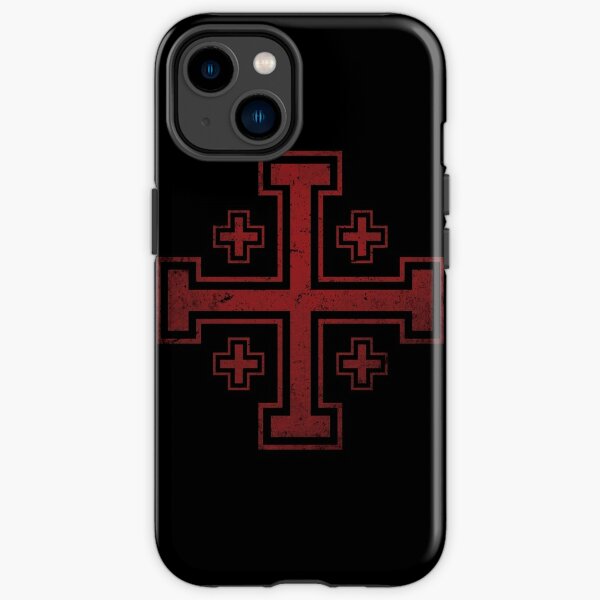 Jerusalem Cross medieval Knights Cross Crusader iPhone Case