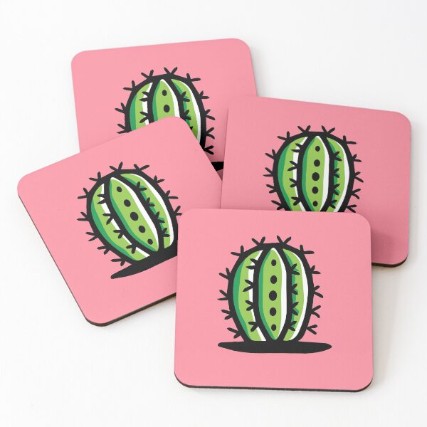 Item preview, Ball Cactus Overall Pattern Design - Organic Shapes Succulents GC-057-03 designed and sold by GraphicCharms.