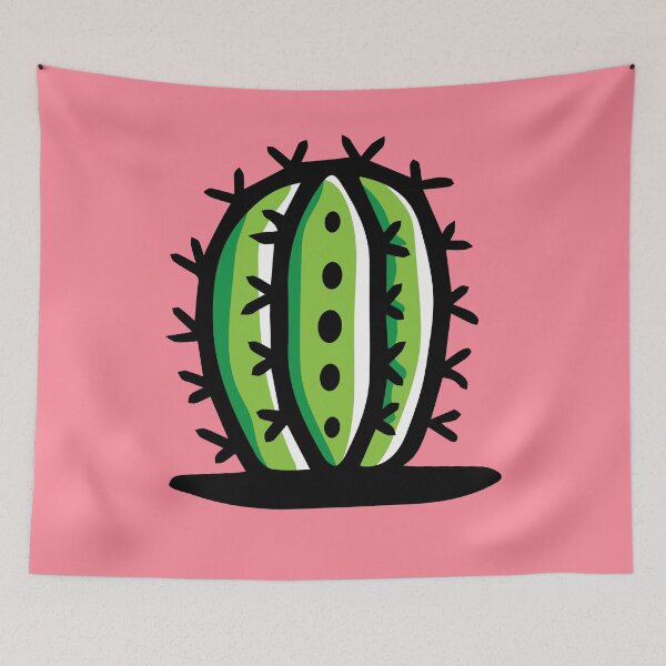 Item preview, Ball Cactus Overall Pattern Design - Organic Shapes Succulents GC-057-03 designed and sold by GraphicCharms.