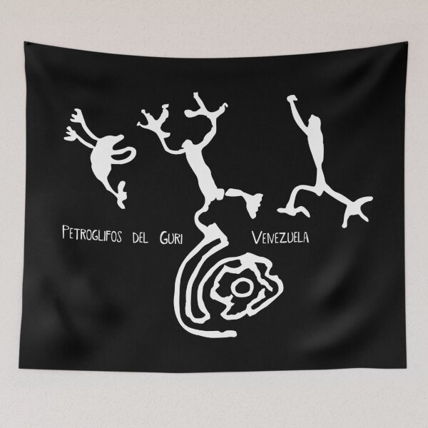 Item preview, The frogs, Petroglyphs Venezuela designed and sold by PreColumbianArt.