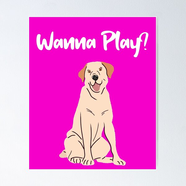 Item preview, Wanna Play? designed and sold by Personal Product Designers.