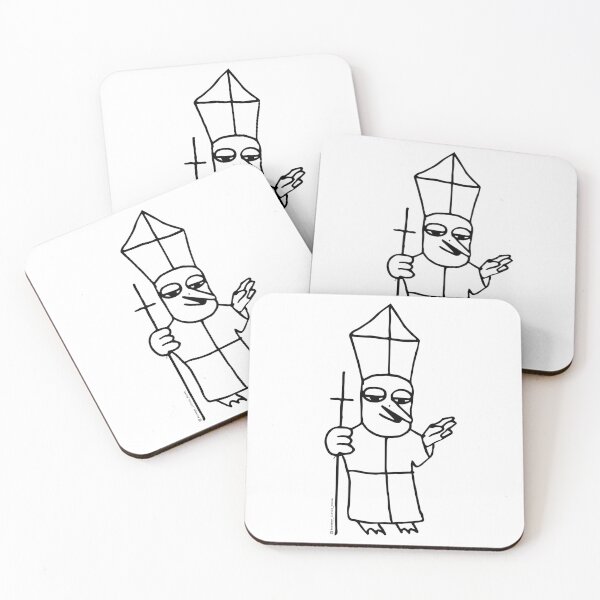 Item preview, Pope designed and sold by CreepyLilDucks.