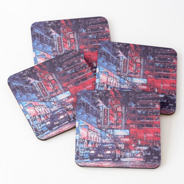 Item preview, Night City designed and sold by AM FineArtPrints.