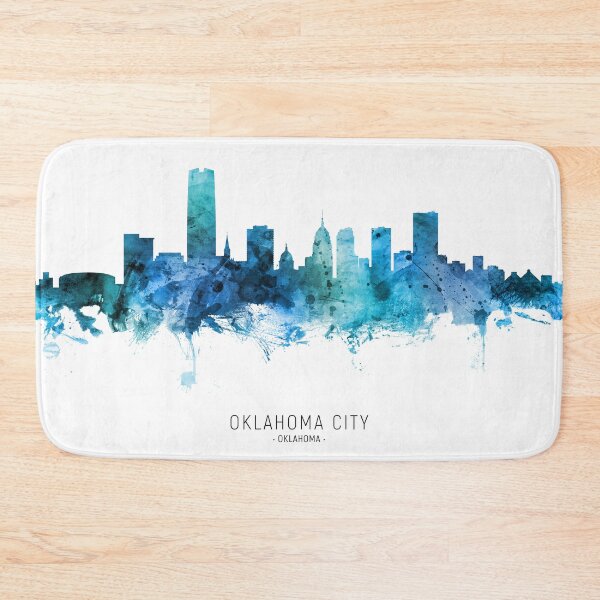 Artikelvorschau, Oklahoma City Skyline entworfen und verkauft von ArtPrints.