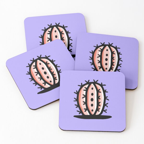 Item preview, Ball Cactus Overall Pattern Design - Organic Shapes Succulents GC-057-02 designed and sold by GraphicCharms.