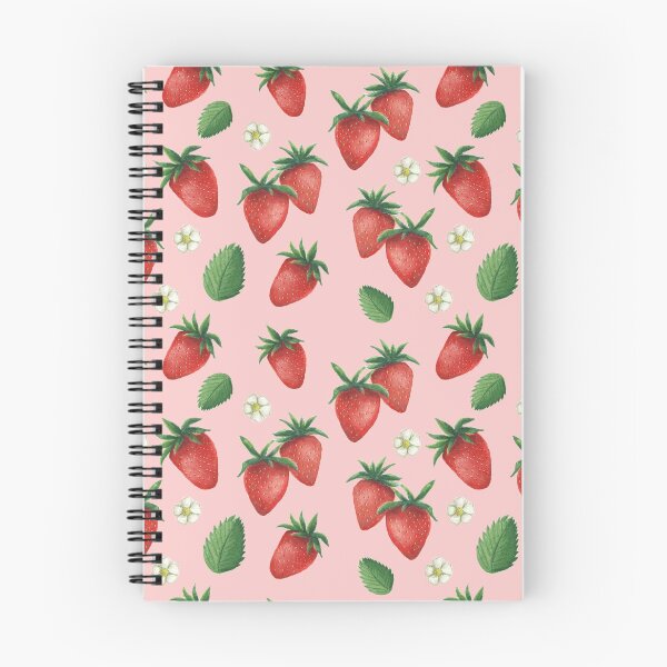 Item preview, Fresas en rosa designed and sold by Linda Gregor.