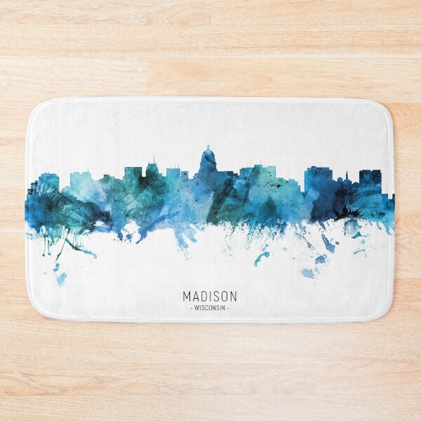 Item preview, Madison Wisconsin Skyline designed and sold by ArtPrints.