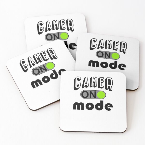 Item preview, gamer mode vide games fun quote designed and sold by pirminio.
