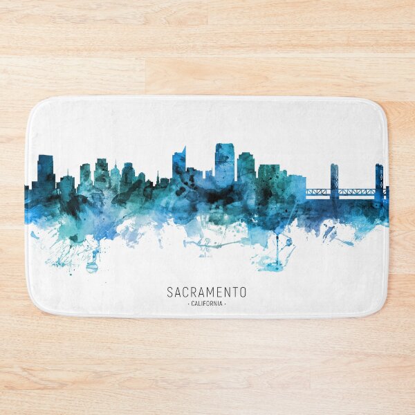 Item preview, Sacramento California Skyline designed and sold by ArtPrints.