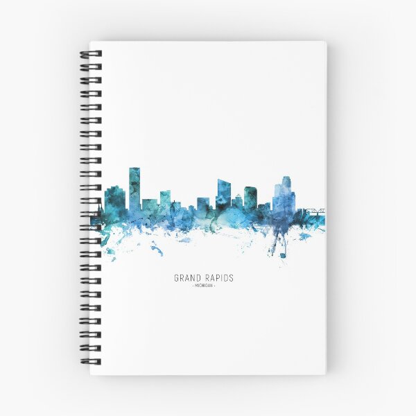 Item preview, Grand Rapids Michigan Skyline designed and sold by ArtPrints.