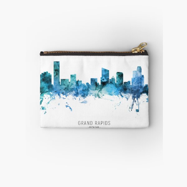 Item preview, Grand Rapids Michigan Skyline designed and sold by ArtPrints.