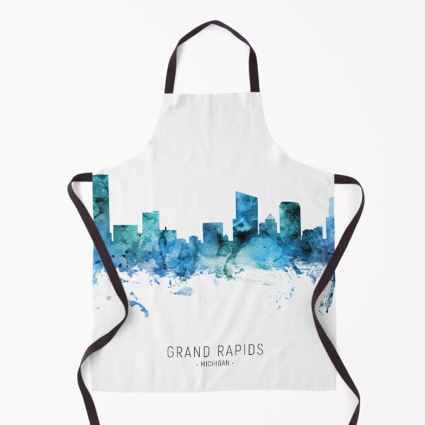 Item preview, Grand Rapids Michigan Skyline designed and sold by ArtPrints.