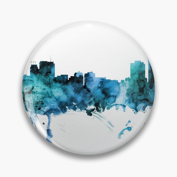 Item preview, Anchorage Alaska Skyline designed and sold by ArtPrints.