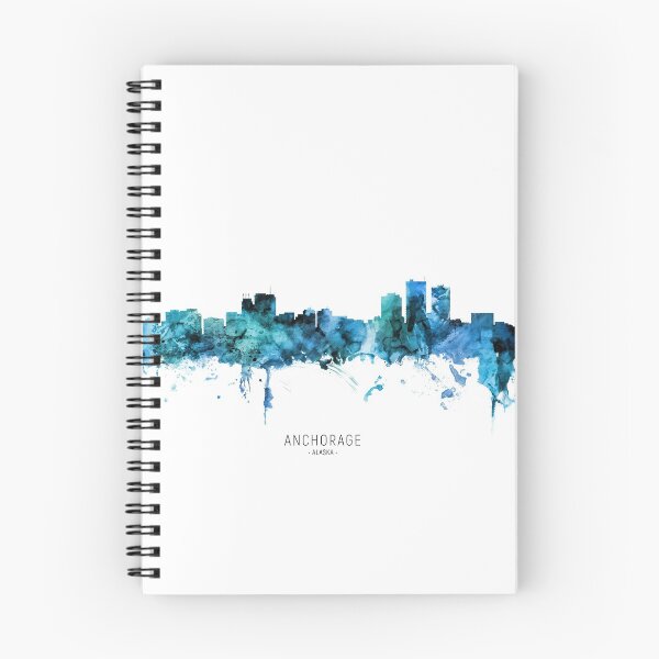 Item preview, Anchorage Alaska Skyline designed and sold by ArtPrints.