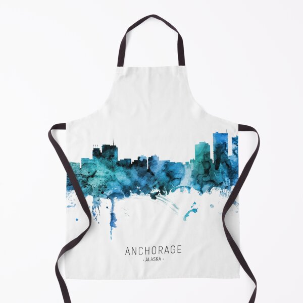 Item preview, Anchorage Alaska Skyline designed and sold by ArtPrints.