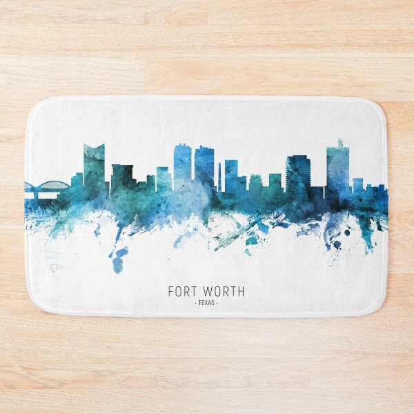 Item preview, Fort Worth Texas Skyline designed and sold by ArtPrints.