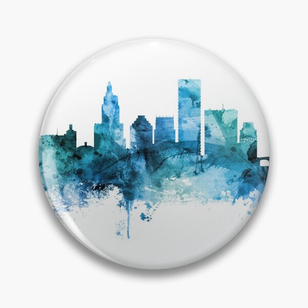 Item preview, Providence Rhode Island Skyline designed and sold by ArtPrints.
