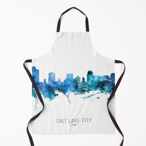 Artikelvorschau, Salt Lake City Utah Skyline entworfen und verkauft von ArtPrints.
