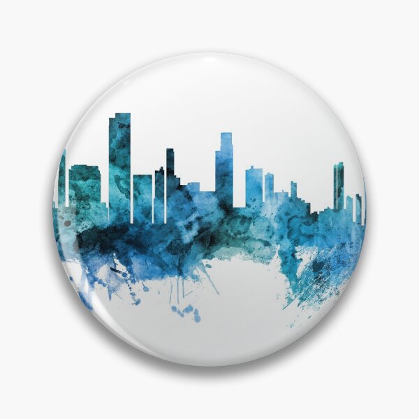 Item preview, Honolulu Hawaii Skyline designed and sold by ArtPrints.