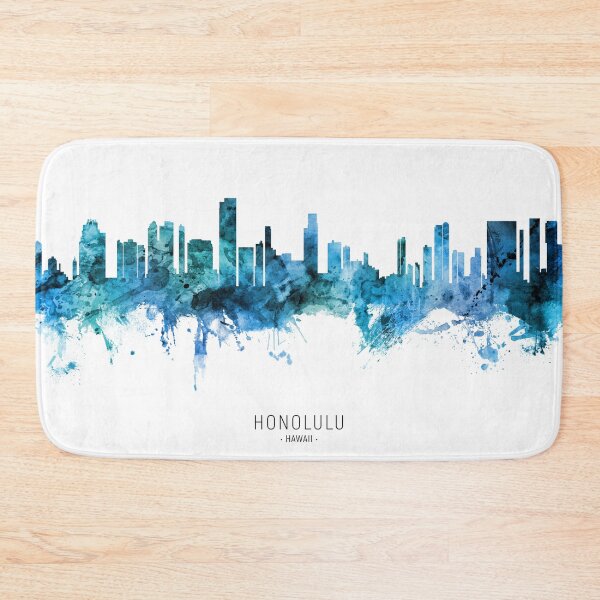 Item preview, Honolulu Hawaii Skyline designed and sold by ArtPrints.