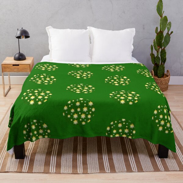 Item preview, green dot star circle snow green backround designed and sold by miaterinka.