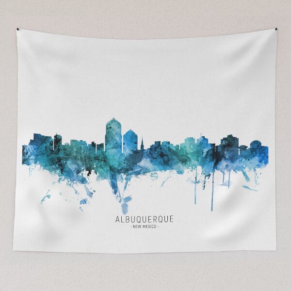 Item preview, Albuquerque New Mexico Skyline designed and sold by ArtPrints.