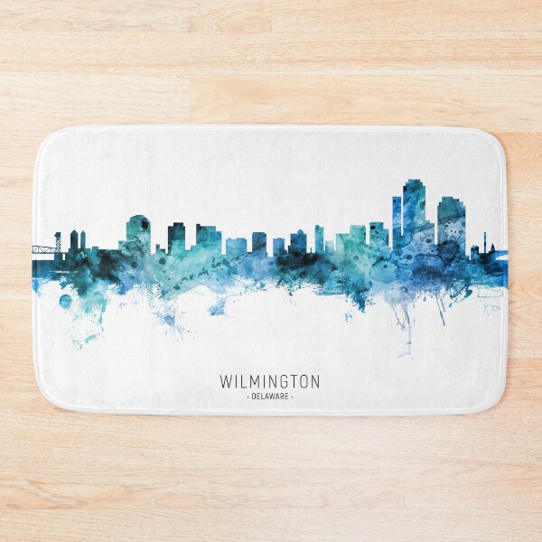 Item preview, Wilmington Delaware Skyline designed and sold by ArtPrints.