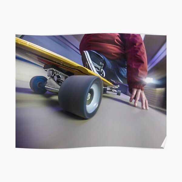 Longboarding Poster