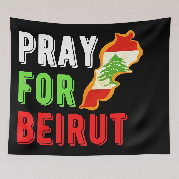 Item preview, Pray for beirut  designed and sold by OneTimeEngineer.