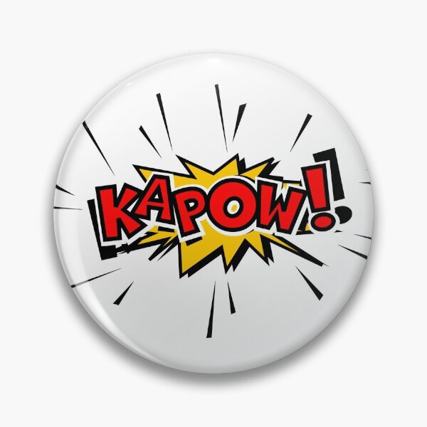 Item preview, Kapow! Explosion burst cartoon pop-art comic bubble designed and sold by UDDesign.