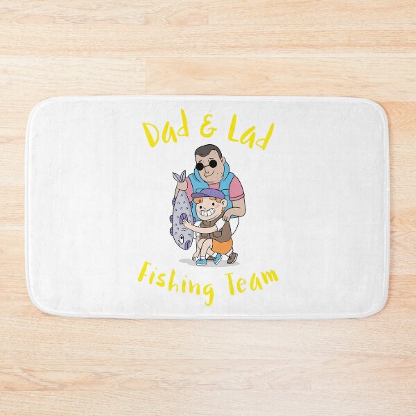 Item preview, Father And Son Fishing Team - Dad & Lad Design designed and sold by mum-of-two.