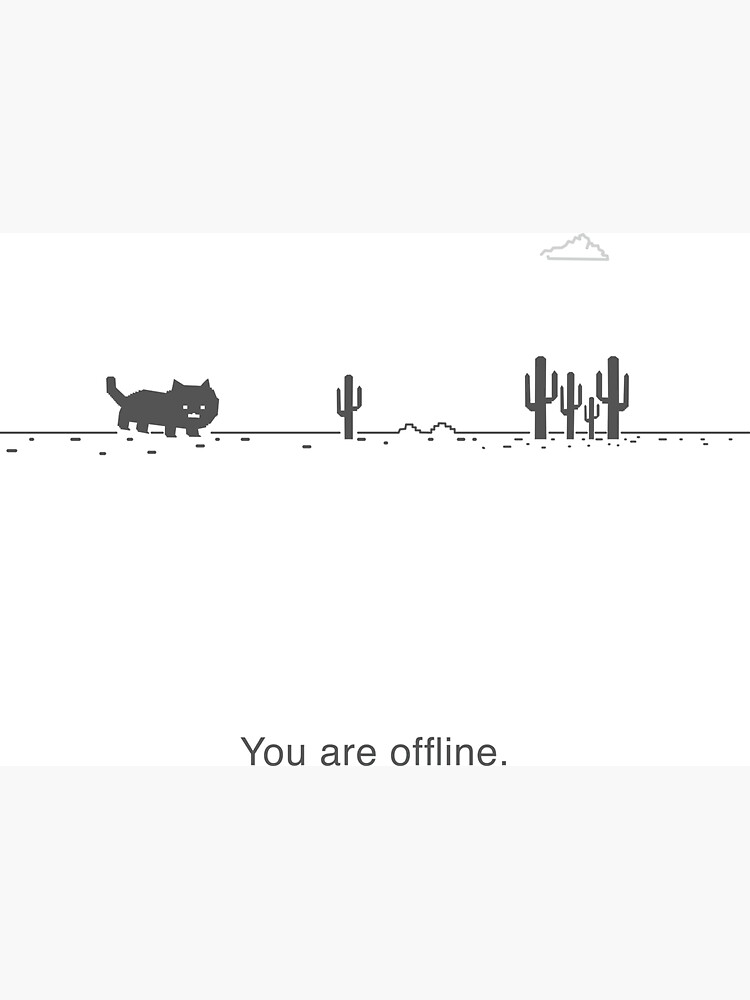 Google Chrome Offline Dinosaur Game