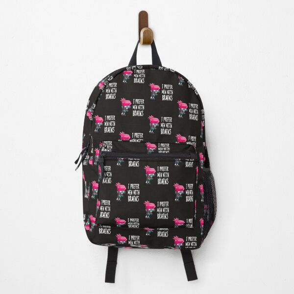 Zombie I Prefer Men With Brains Backpack