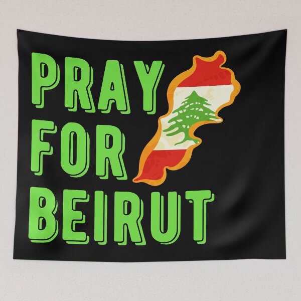 Item preview, Pray for beirut  designed and sold by OneTimeEngineer.