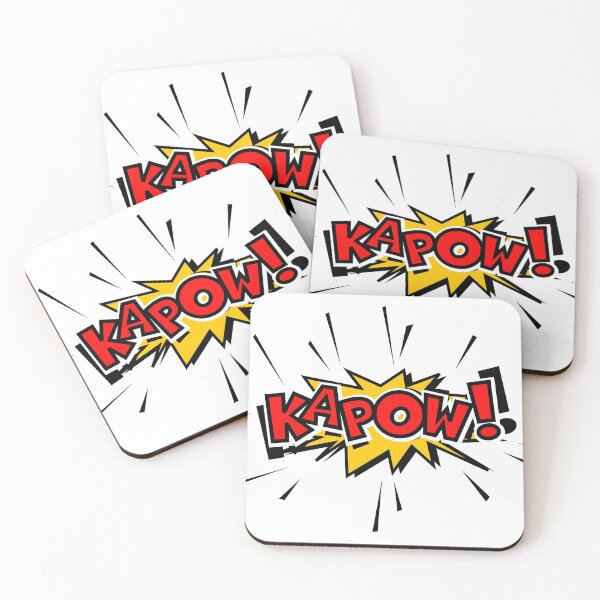 Item preview, Kapow! Explosion burst cartoon pop-art comic bubble designed and sold by UDDesign.