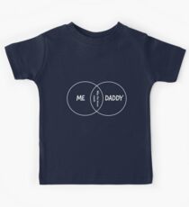 Me, My Daddy, Why the House Smells Venn Diagram Kids Tee