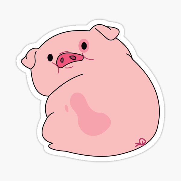 Piggy Stickers Redbubble - chibi roblox piggy