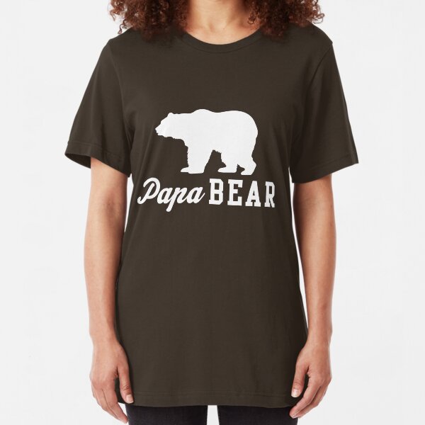 Papa Bear Slim Fit T-Shirt