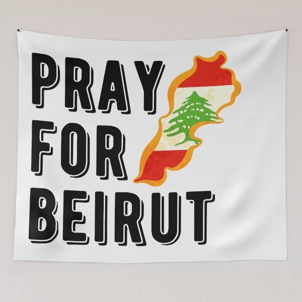 Item preview, Pray for beirut  designed and sold by OneTimeEngineer.